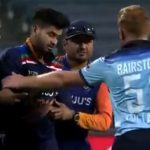 Shreyas Iyer injury: Jonny Bairstow checks on Iyer as Indian physio carries him off the field in Pune ODI