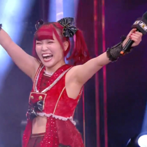 Maki Itoh makes surprise appearance at AEW Revolution