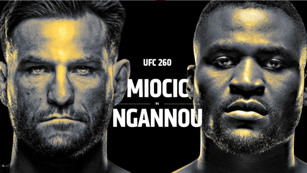 UFC 260 Payouts, Purse and Salary