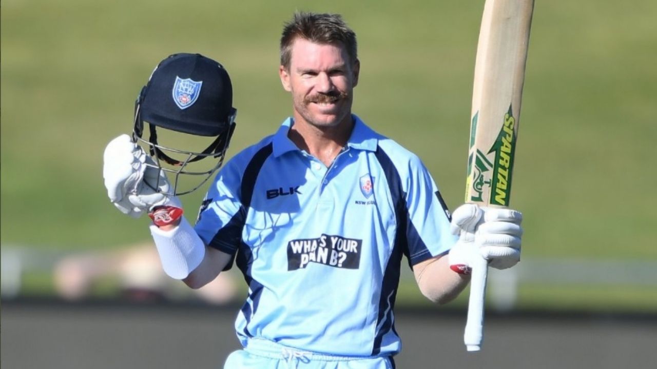 "Doing what he does best": SRH laud David Warner's Marsh Cup century vs Tasmania