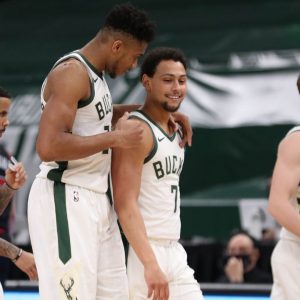 "Bryn Forbes? No, I'm the best shooter I've played with": Giannis Antetokounmpo jokes about his new Bucks teammate after win over the Knicks