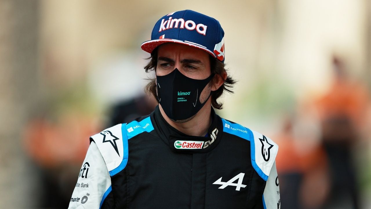 "Yeah the car feels good"- Fernando Alonso on Alpine 2021 car