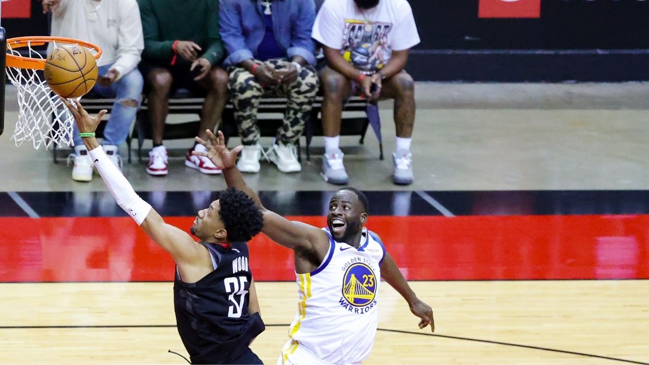 “You wouldn’t have asked me about Christian Wood if he hadn’t dropped me”: Draymond Green hilariously calls out reporter on his matchup against Rockets star