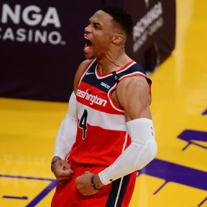 "Congrats to Russell Westbrook on joining Oscar Robertson and me for the impressive record": Former Lakers legend Magic Johnson congratulates Washington's All-Star for being the third player ever to achieve an impressive record