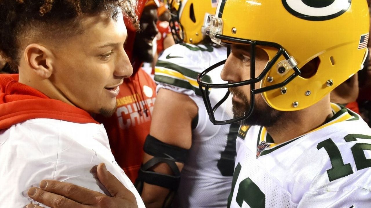 Patrick Mahomes vs. Aaron Rodgers