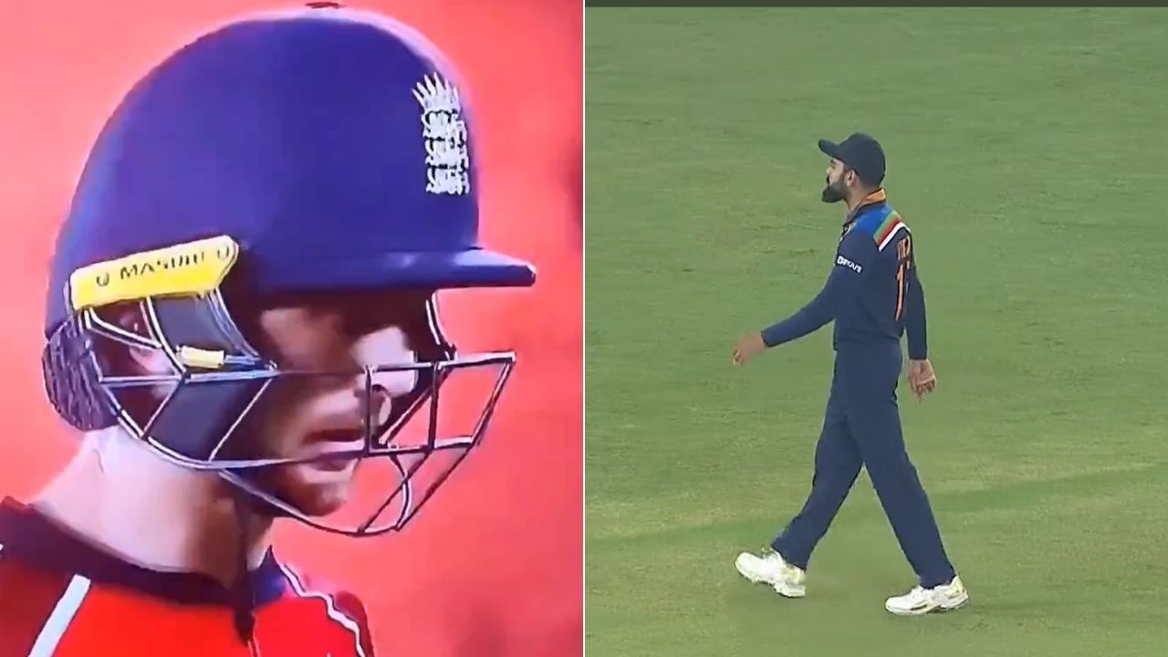 Kohli Buttler fight in 5th T20I: Virat Kohli and Jos Buttler involve in animated exchange of words in Ahmedabad T20I