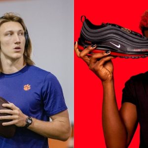 “Line has to be drawn somewhere. SMH”: NFL Star QB prospect Trevor Lawrence speaks out against Lil Nas X’s new “Satan Shoes”.