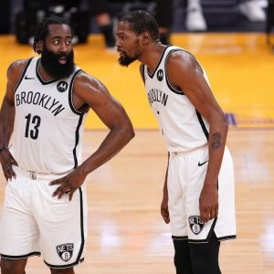 "Kevin Durant had more issues with an unfit James Harden over an absent Kyrie Irving": A recent report suggests cracks in the relationship between the two former MVPs
