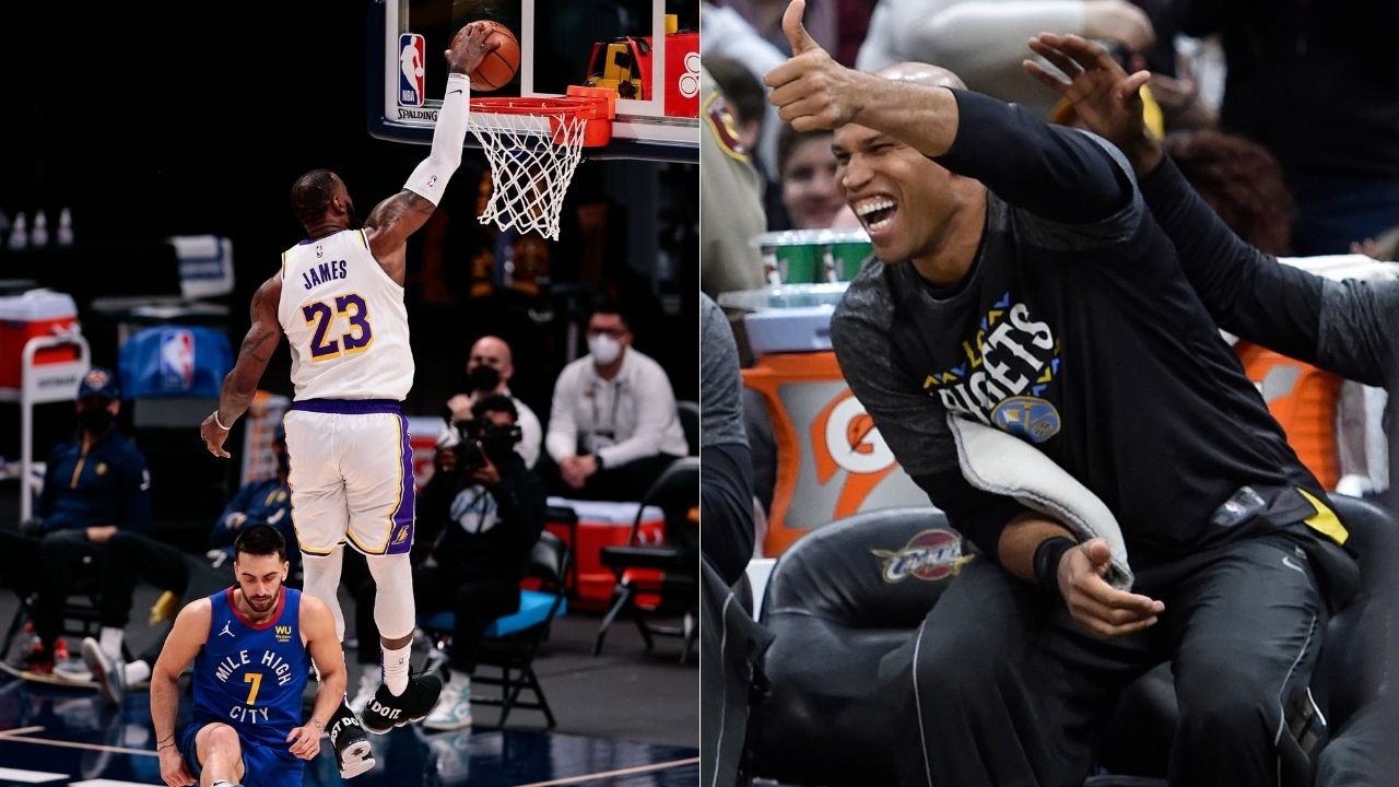 "LeBron James, that CGI got your hairline looking fiery": Richard Jefferson owns the Lakers star on social media once again in his reaction to the Space Jam trailer