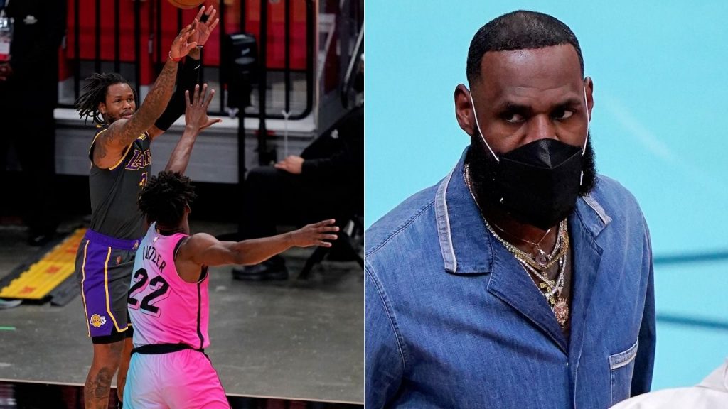 LeBron James praises Ben McLemore after he scored 17 points in the Lakers' blowout win over Kevin Durant and the Nets: “He will be heard loud and clear!”