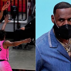 LeBron James praises Ben McLemore after he scored 17 points in the Lakers' blowout win over Kevin Durant and the Nets: “He will be heard loud and clear!”