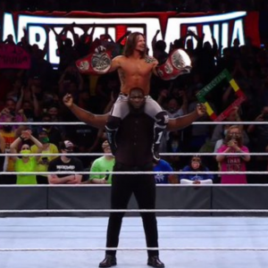AJ Styles crowned Grand Slam Champion following victory over New Day at Wrestlemania 37