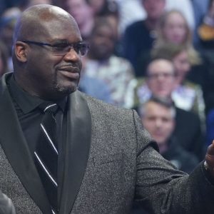 "He is an awesome 'defenser'": Shaquille O'Neal and Candace Parker troll Dwyane Wade over a flub on air