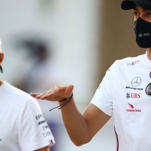 “What the f**k was he doing?” - WATCH Valtteri Bottas and George Russell "plane crash" in Imola