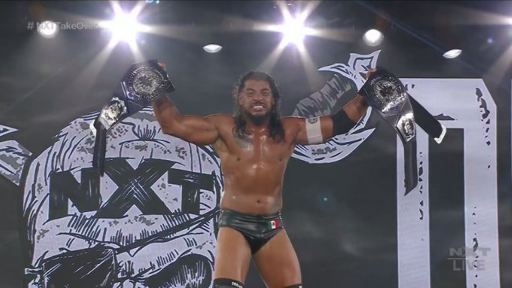 Santos Escobar beats Jordan Devlin to become undisputed NXT Cruiserweight Champion