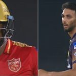 Jordan cricket player: Prasidh Krishna and Chris Jordan engage in verbal battle in PBKS vs KKR IPL 2021 match