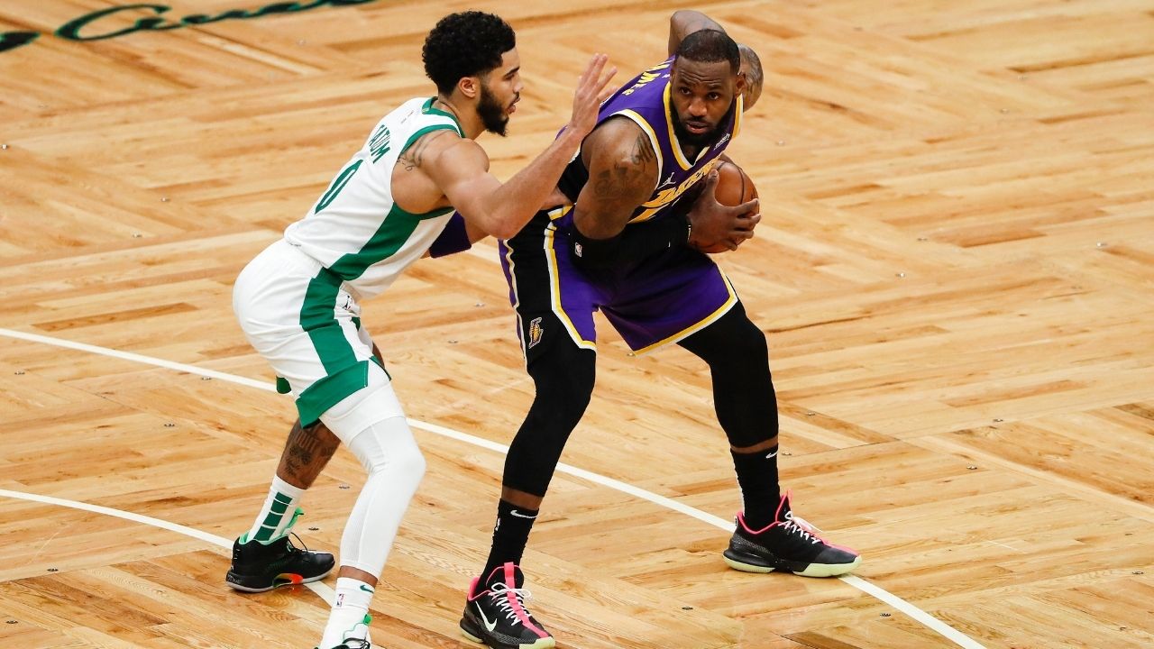 "I knew I'm built for this": Jayson Tatum points to his rookie Celtics season as the time when he knew he'd be an NBA superstar