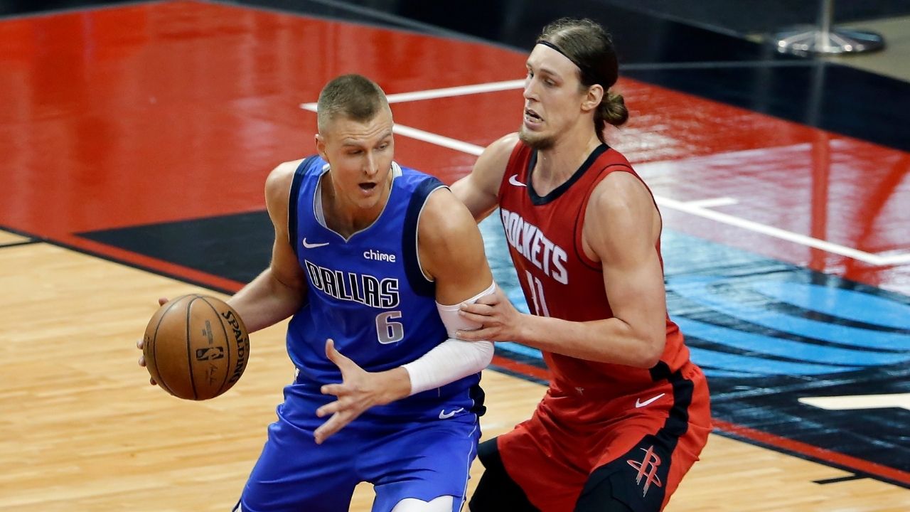 Kristaps Porzingis appears dissatisfied at not being in Rick Carlisle's 4th quarter schemes: "It's happened before, I wasn't involved because of the plays we were running"