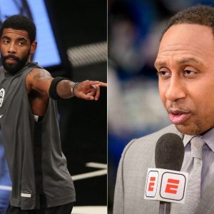 "Kyrie Irving, where are you? I mean, damn!": Stephen A Smith puzzlingly hits out at Nets star for being present for the birth of