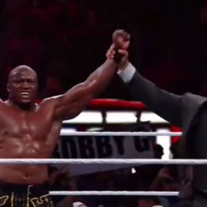 Bobby Lashley beats Drew McIntyre to retain the WWE Championship at Wrestlemania 37
