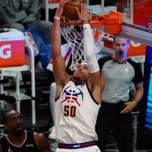 “Didn’t Dwyane Wade give Aaron Gordon a 9?”: Shaq hilariously trolls Heat legend for Slam Dunk Contest score after Nuggets star explains why he chose jersey number 50