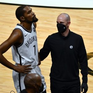 "Kevin Durant snubs Russell Westbrook": Nets star shockingly picks Klay Thompson and Serge Ibaka ahead of Russ as his top 5 teammates