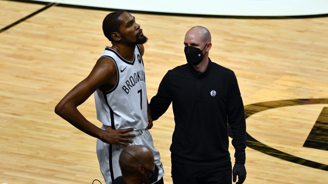 "Kevin Durant snubs Russell Westbrook": Nets star shockingly picks Klay Thompson and Serge Ibaka ahead of Russ as his top 5 teammates