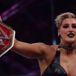 Rhea Ripley defeats Asuka to become RAW Women’s Champion at Wrestlemania 37.