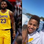"Kiyan Anthony, you're just like your father": LeBron James puffs up his 'nephew' and Carmelo Anthony's son, posting his highlights on Instagram