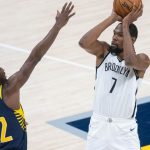 "Kevin Durant, you'll never emulate LeBron James": Nets star claps back at critics after dropping 42 on Pacers, praises Alize Johnson for his double-double