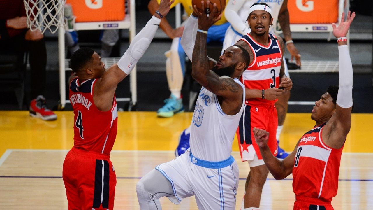 "Y'all hate Russell Westbrook and me": LeBron James posts a message of love and respect for the Wizards star after Lakers' 116-107 loss