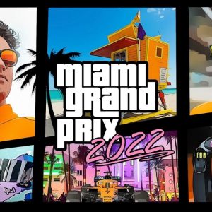 McLaren welcomes Miami Grand Prix with GTA theme poster