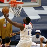 "Zion Williamson will be at Krispy Kreme after this dunk: NBA Twitter mocks the Pelicans star for missing the season despite looking healthy in a recent video