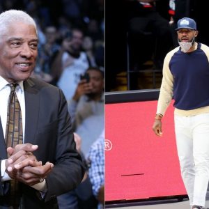 Kendrick Perkins ridicules Julius Erving for his controversial LeBron James take: "Some of these old heads can't even hide it no more"