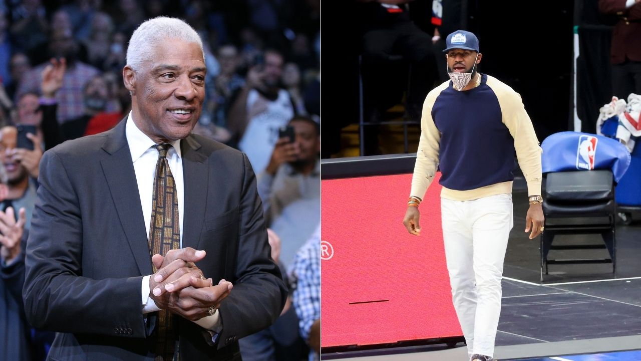 Kendrick Perkins ridicules Julius Erving for his controversial LeBron James take: "Some of these old heads can't even hide it no more"