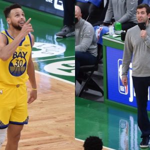 "I hate going against him, but man do I love watching him.": Brad Stevens heaves sigh of relief after Stephen Curry nearly leads Warriors to W against his Celtics team