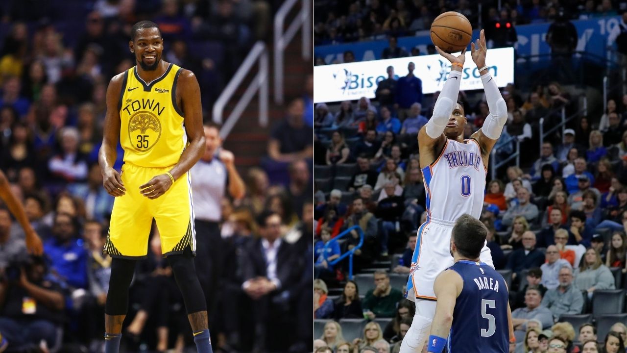 "Kevin Durant didn't leave because of Russell Westbrook": Kendrick Perkins explains why the Nets star teamed up with Stephen Curry and his 73-9 Warriors