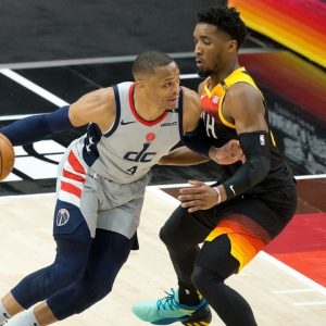 "I refuse to let the world take Russell Westbrook's greatness for granted": Kendrick Perkins lauds the Wizards superstar following his "casual" triple-double performance against Donovan Mitchell and co