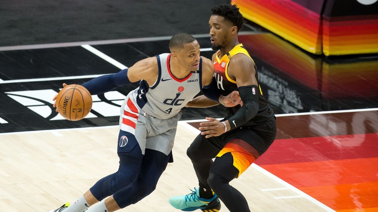 "I refuse to let the world take Russell Westbrook's greatness for granted": Kendrick Perkins lauds the Wizards superstar following his "casual" triple-double performance against Donovan Mitchell and co