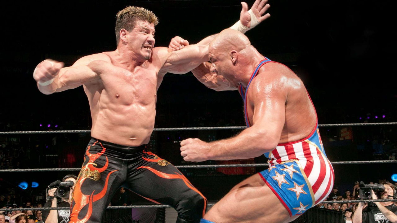 Kurt Angle recalls backstage brawl with Eddie Guerrero