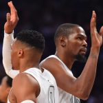 Stephen A Smith accuses Kevin Durant of intentionally omitting Russell Westbrook from his top 5 teammate list: "I don't believe that he forgot; I was born at night, not last night"