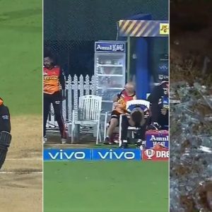 Bairstow IPL 2021 six: Jonny Bairstow smashes six off Trent Boult; breaks glass of fridge in dugout
