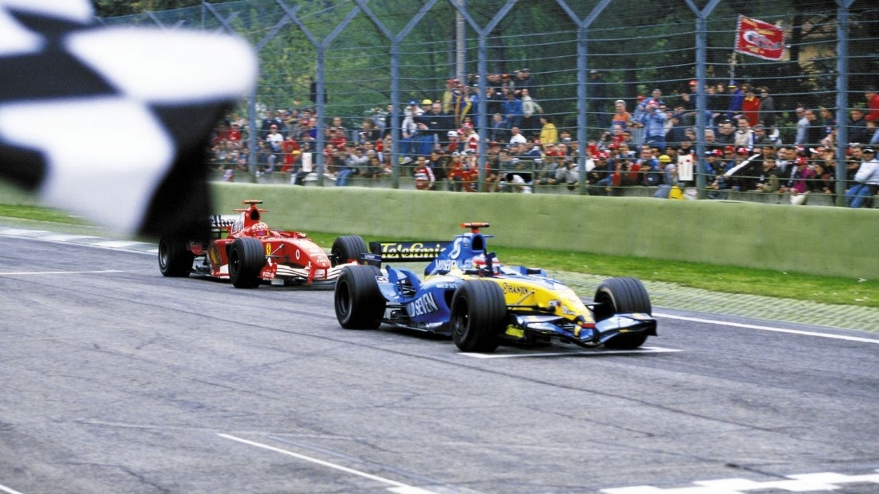 "Only in Imola"- Fernando Alonso rewatches his battle against Michael