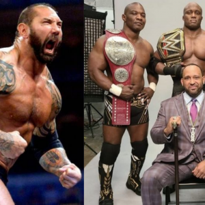 Dave Batista is not pleased with WWE splitting Hurt Business