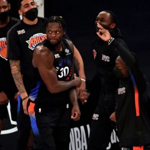 “Go New York go New York go!”: Stephen A. Smith is ecstatic over Julius Randle and the Knicks winning their 9th straight game with a win over the Toronto Raptors