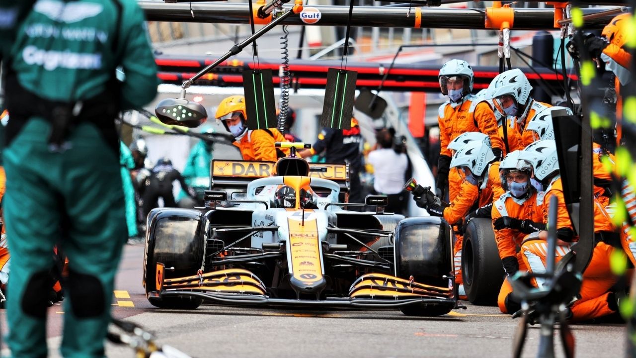 "I got pretty worried"– Lando Norris on thought of losing podium with first pitstop