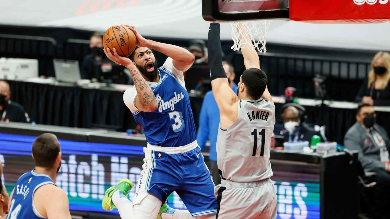 Anthony Davis chalks up the loss to Damian Lillard and the Blazers to 'mental mistakes' by him and the Lakers