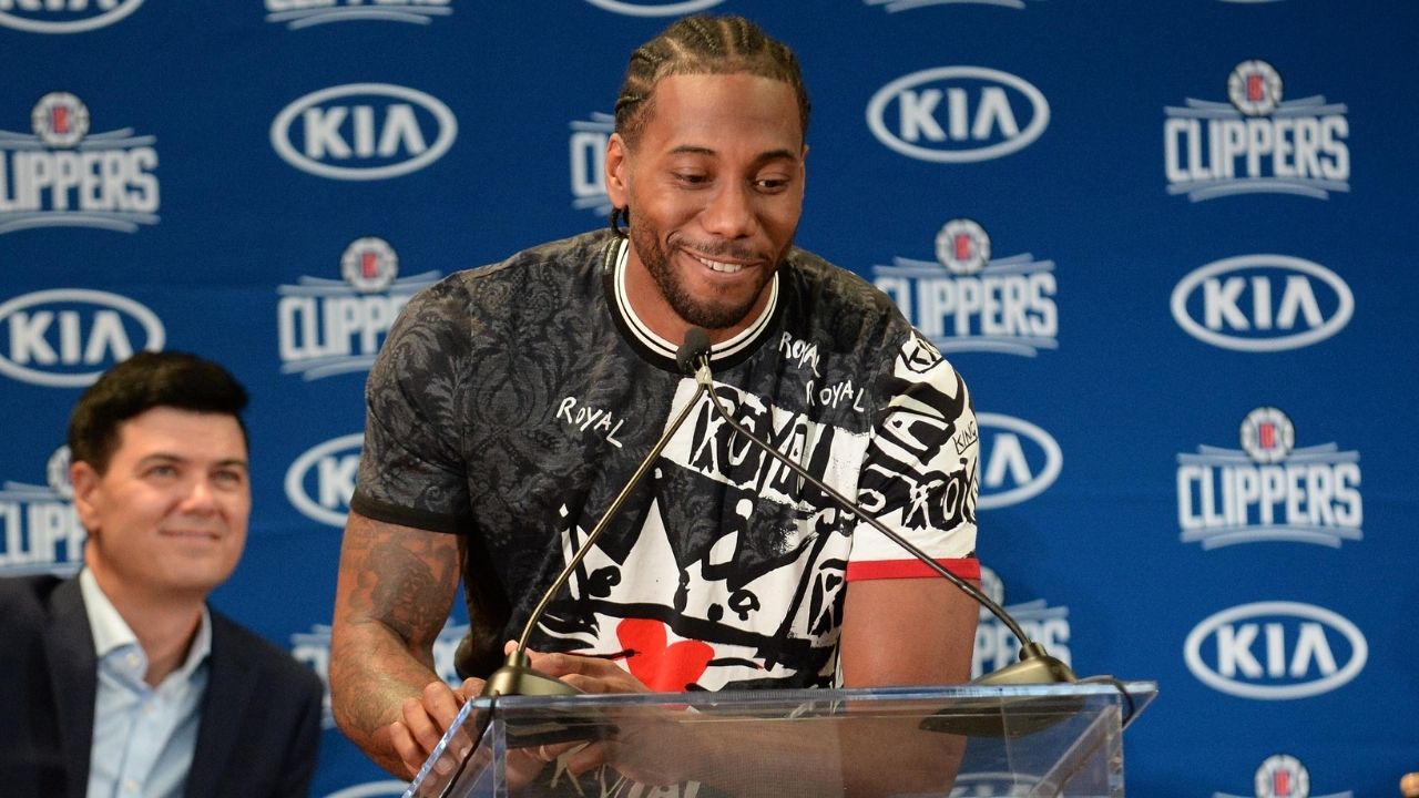 Kawhi Leonard cracked an epic dad joke on the Clippers' broadcast last night: "Why did the mushroom go to the party? Because he's a fun-gi"