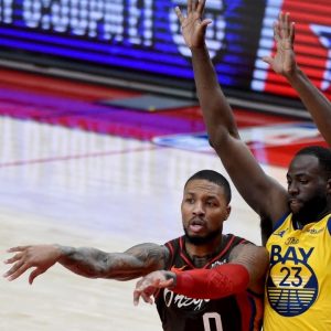 "Damian Lillard is trying to recruit Draymond Green": Blazers star retweets post about the Warriors star going to the Blazers after their play in loss vs Grizzlies