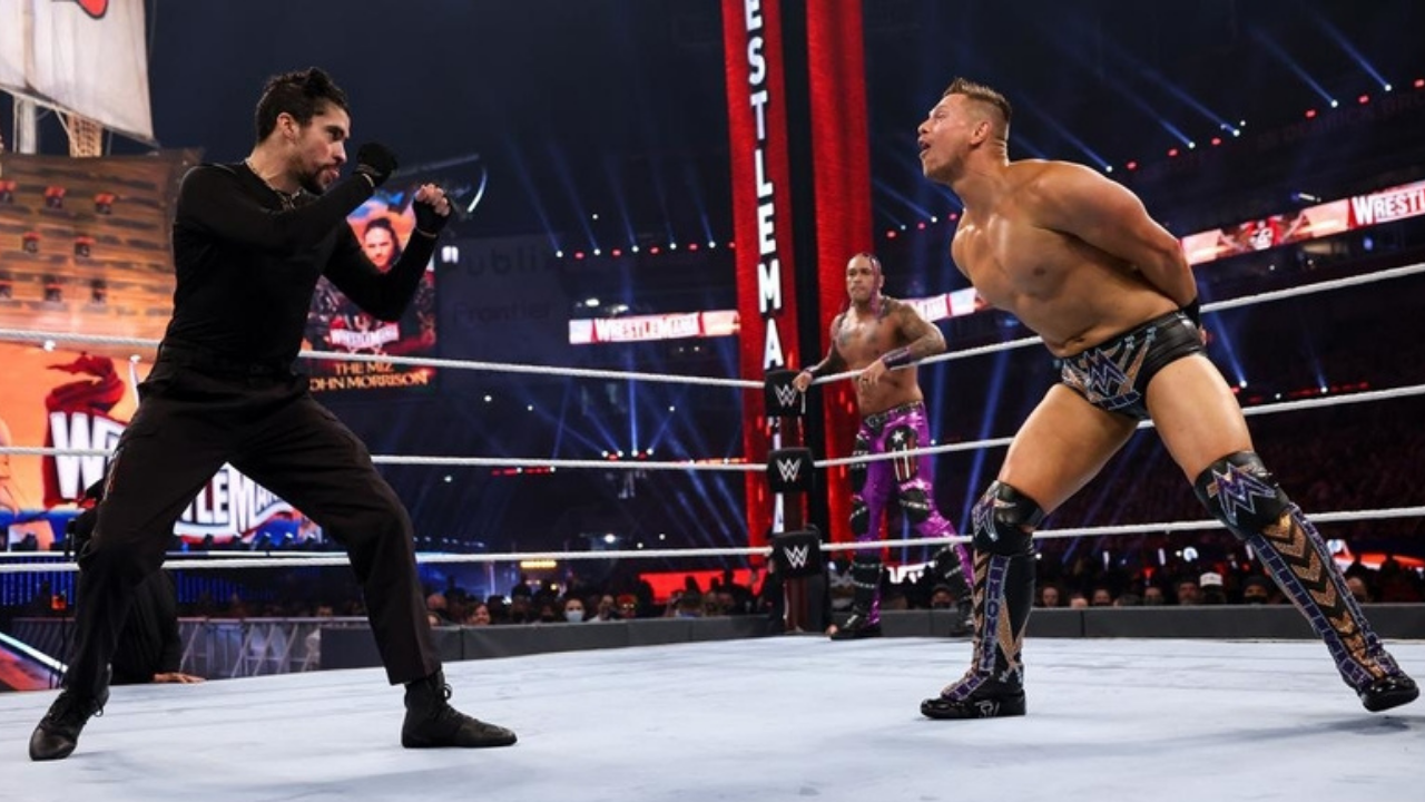 The Miz expected fans at Wrestlemania 37 to boo Bad Bunny